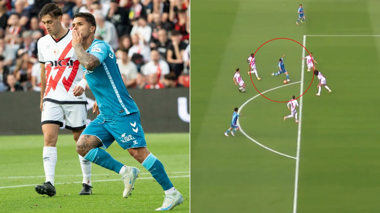 Cucho Hernández sigue marcando tantos en favor del Real Betis