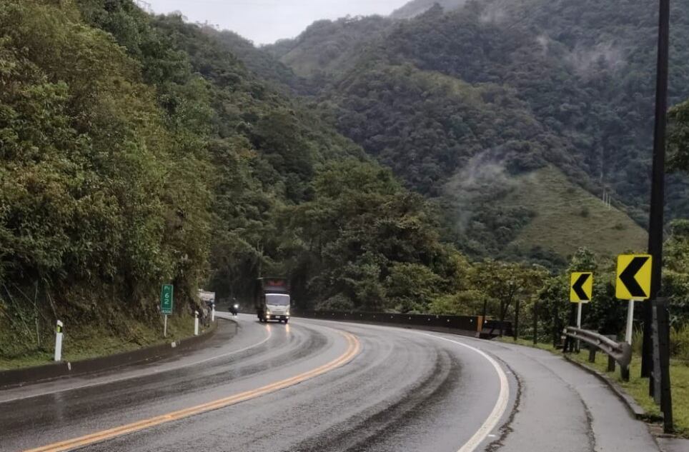 Vía Bogotá - Villavicencio