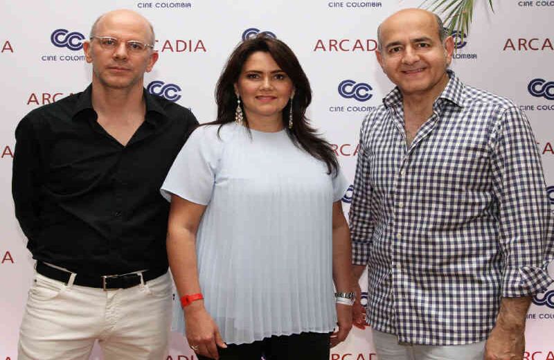 Alejandro Santos, Sandra Suárez y Munir Falah.