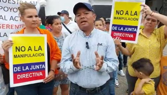 La comunidad lo respaldó.