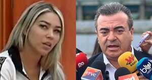 Day Vásquez y Olmedo López, director de la UNGRD.