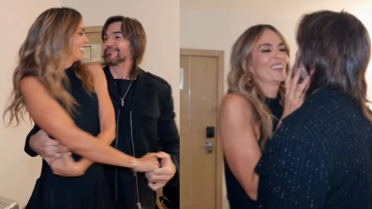 Juanes y su esposa, Karen Martínez