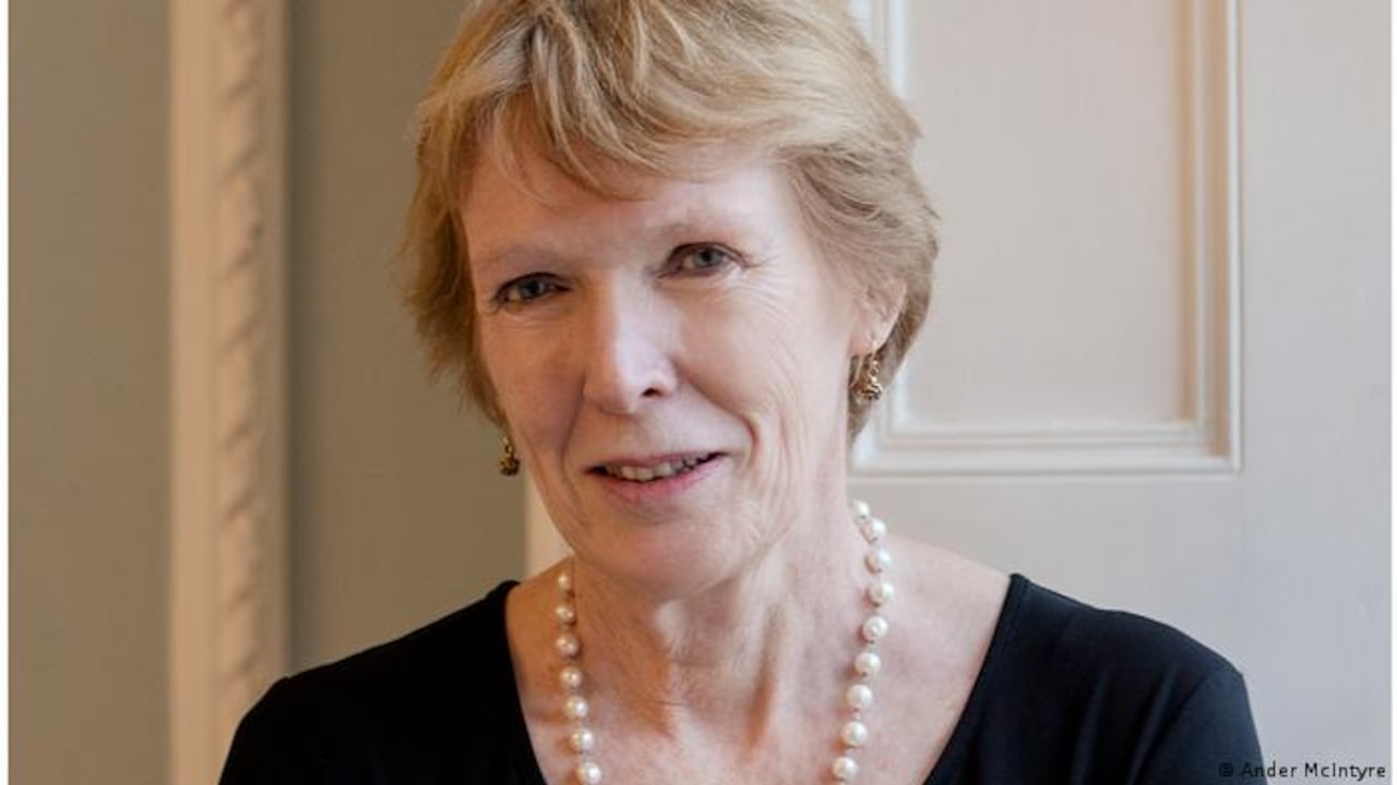 La historiadora y autora canadiense Margaret MacMillan