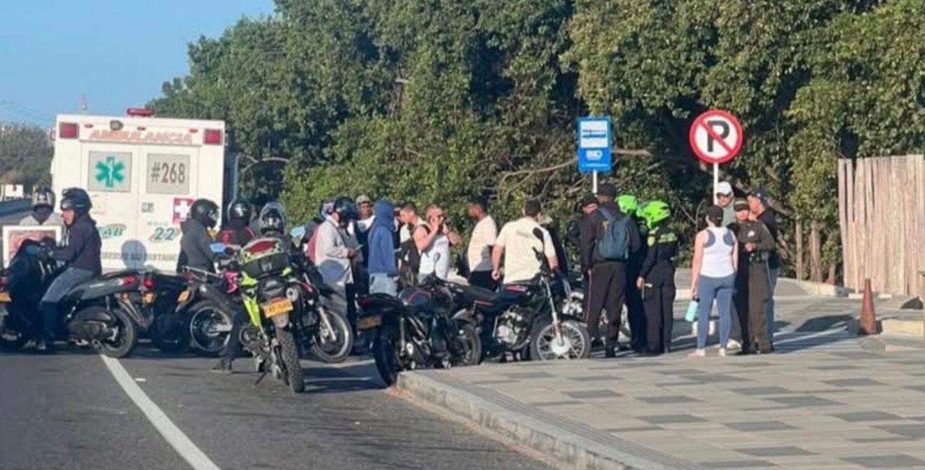 En este sitio se registró el deceso del joven ingeniero.