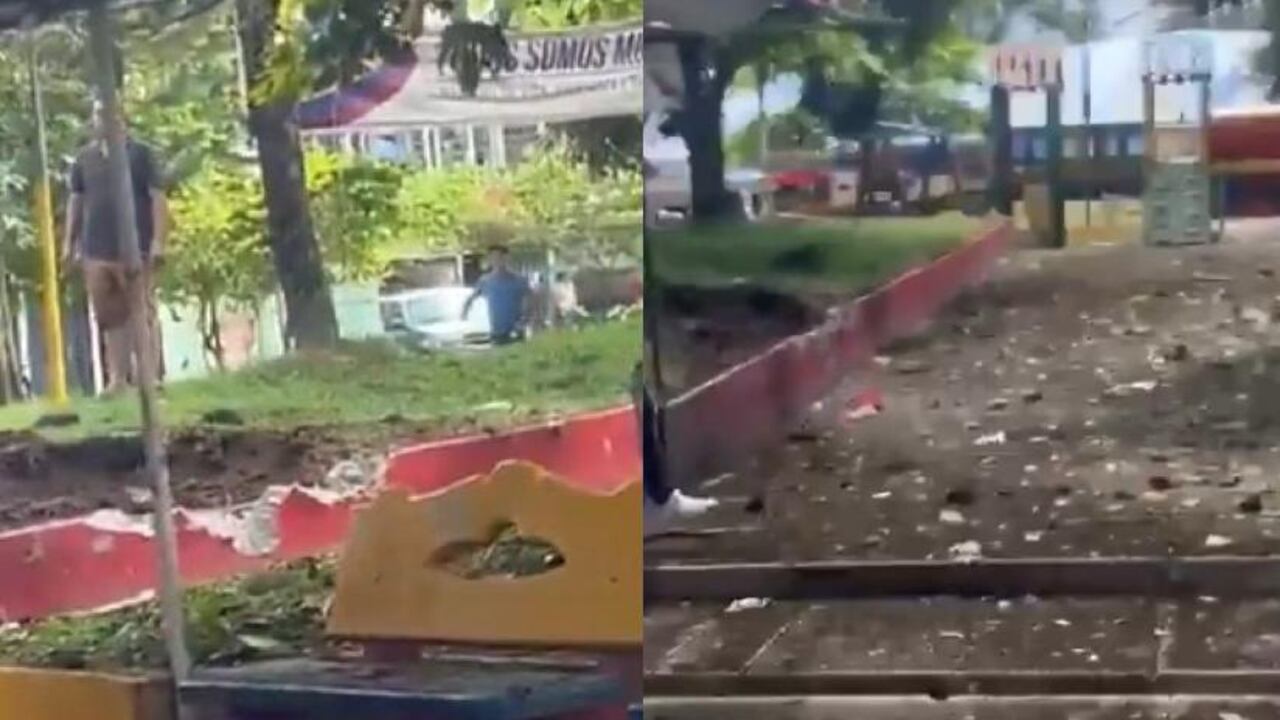 Las autoridades señalan al grupo armado Carlos Patiño de lanzar artefactos explosivos desde drones contra la población.