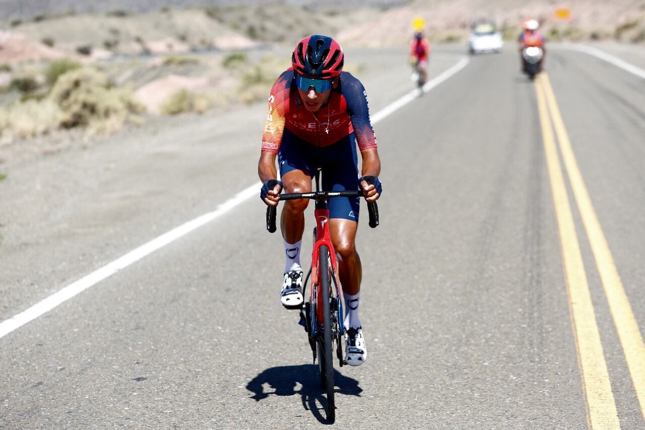 Egan Bernal abrió su calendario en 2023 con la Vuelta a San Juan.