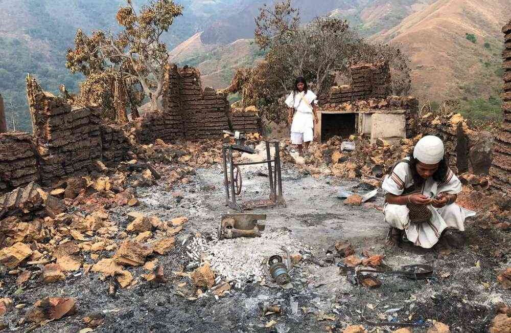 Seynimin es el pueblo sagrado de la cultura arhuaca, escuela de mamos y territorio ancestral para los indígenas. FOTO: Jhorllana Romero