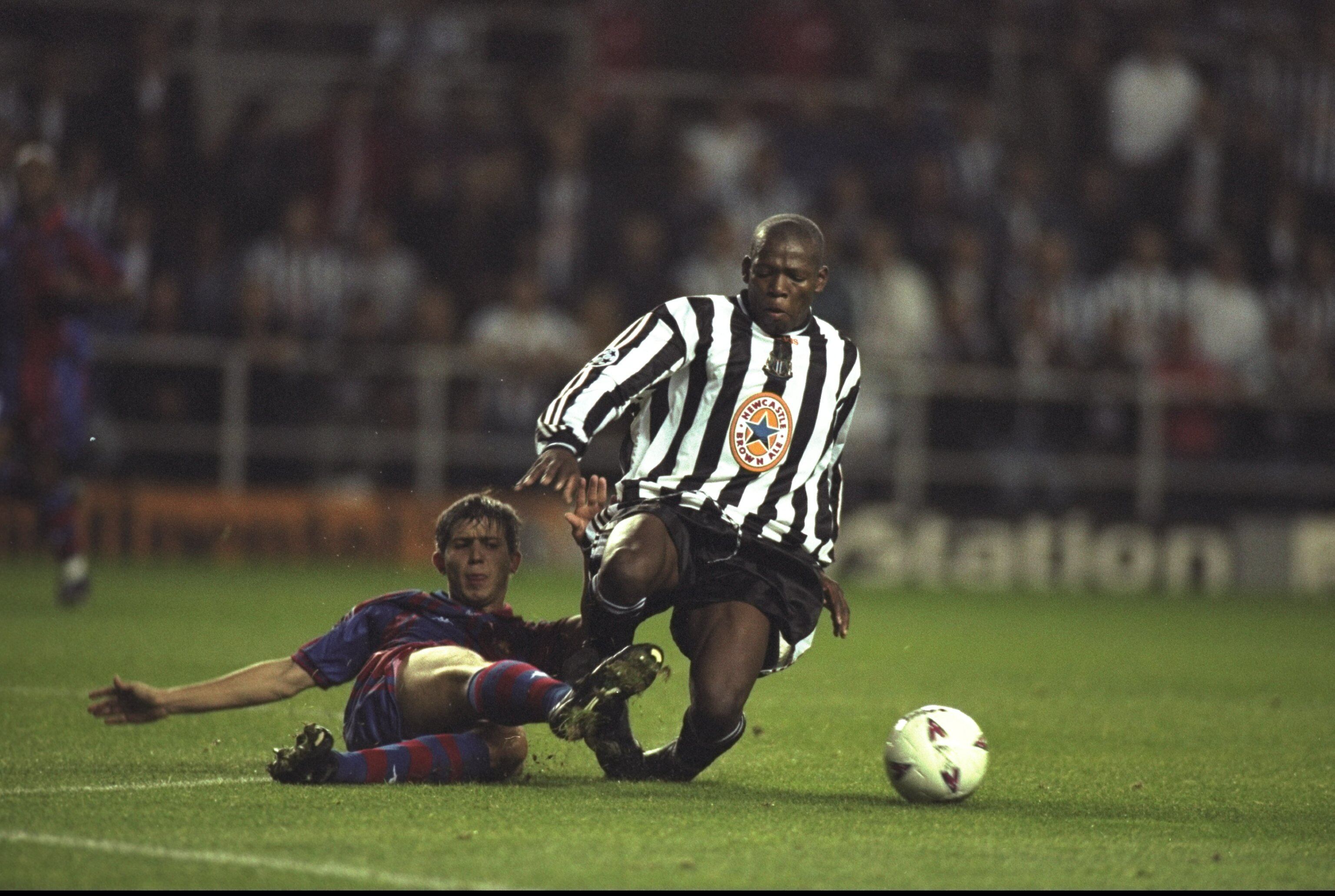 Faustino Asprilla en el Newcastle United