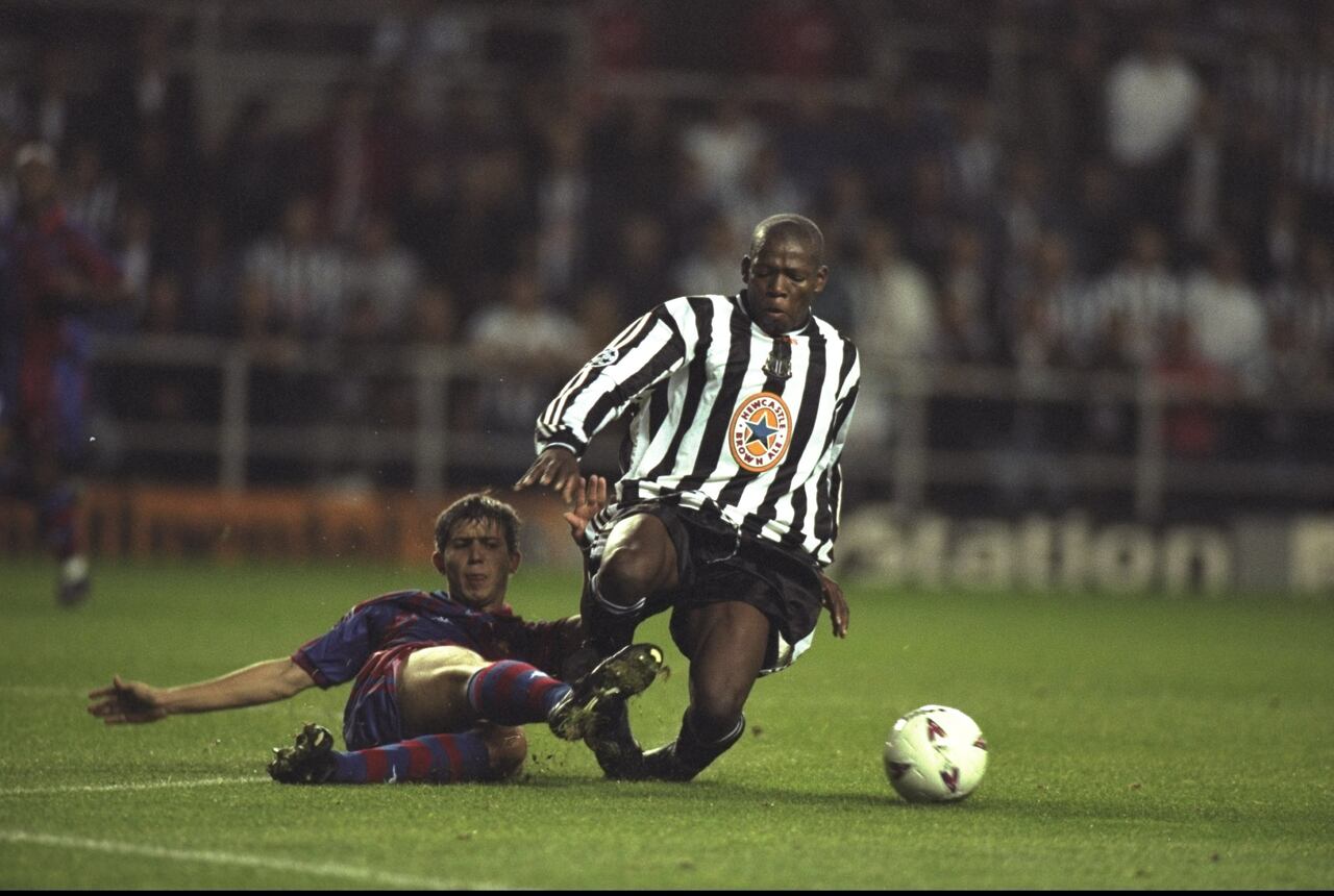Faustino Asprilla en el Newcastle United