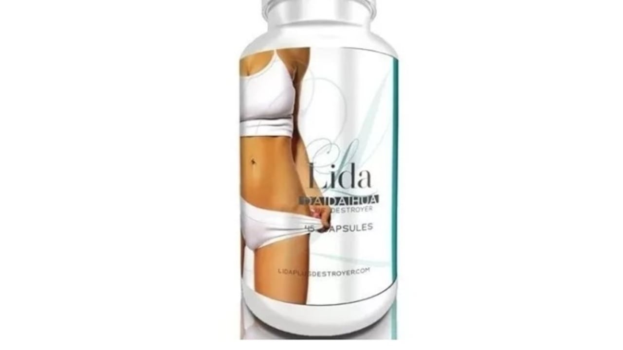 Suplemento para bajar de peso no registrado