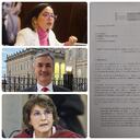 Los congresistas independientes que radicaron moción de censura contra el ministro Guillermo Alfonso Jaramillo.