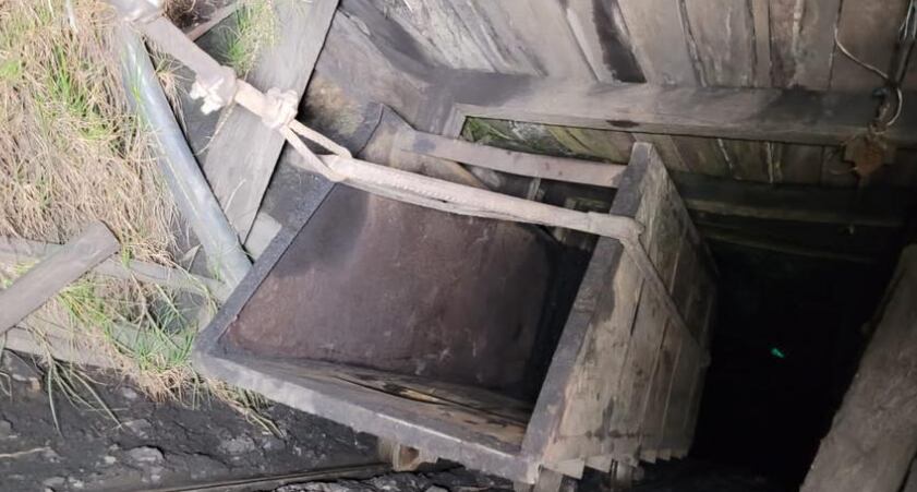 Los hechos ocurrieron en la vereda la Empalizada. La empresa no contaba con título minero.