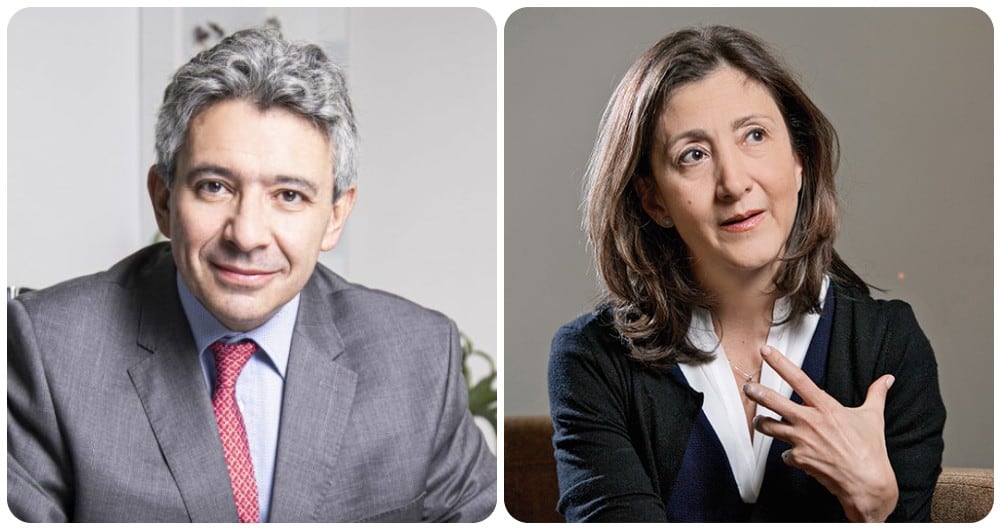 Enrique Gómez Martínez e Ingrid Betancourt