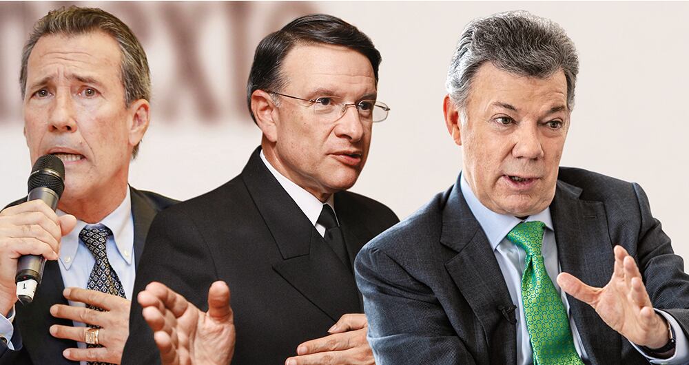     El almirante (r) Gabriel Arango Bacci pagó 18 meses de cárcel por un montaje. Ahora busca justicia.   Almirante (r) Guillermo Barrera, excomandante de la Armada Nacional. Juan Manuel Santos era ministro de Defensa para el momento del montaje.