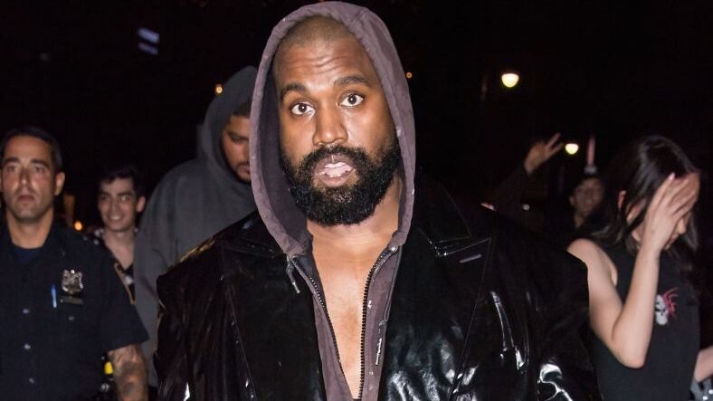 NEW YORK, NEW YORK - SEPTEMBER 12: Kanye West is seen leaving the VOGUE World: New York during September 2022 New York Fashion Week on September 12, 2022 in New York City. (Photo by Gilbert Carrasquillo/GC Images)