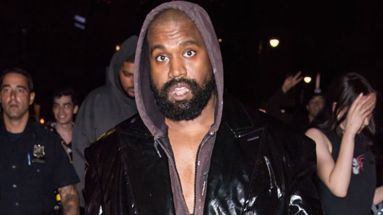 El rapero mantuvo una reunión agitada con ejecutivos de la marca deportiva.