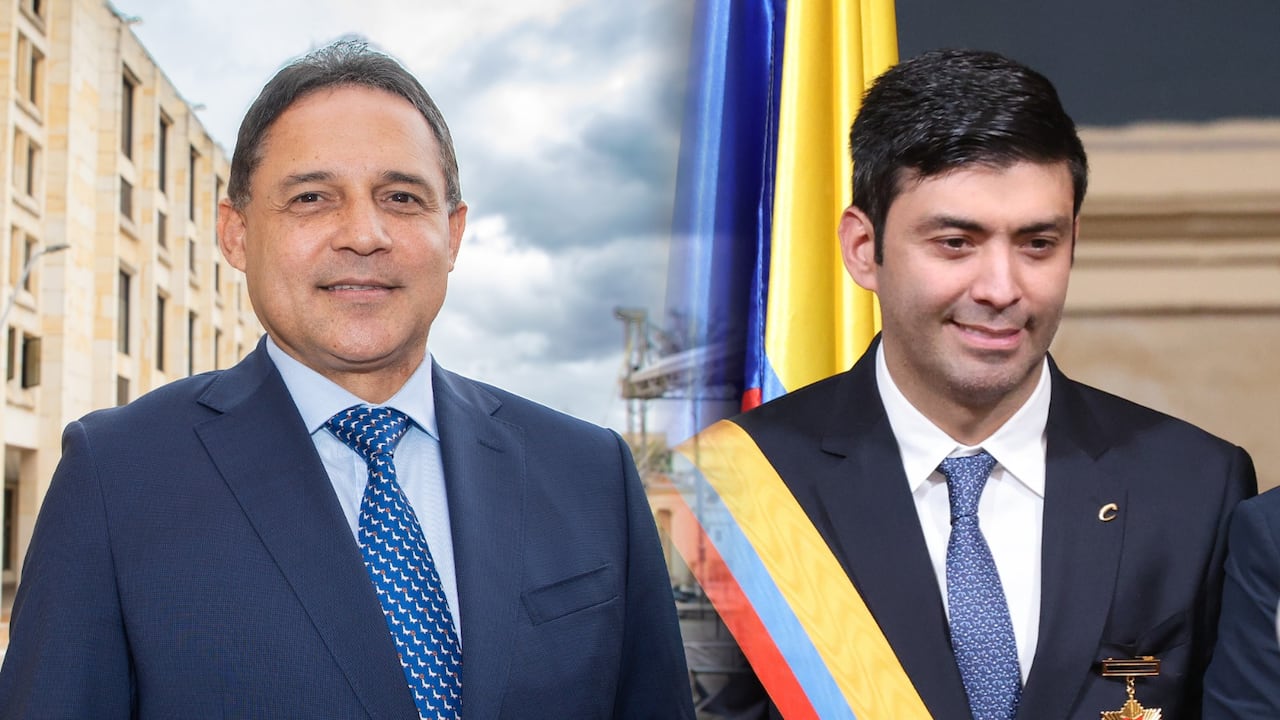 Honorio Henríquez, presidente del Senado, y Nicolás Barguil, presidente de la Cámara de Representantes.