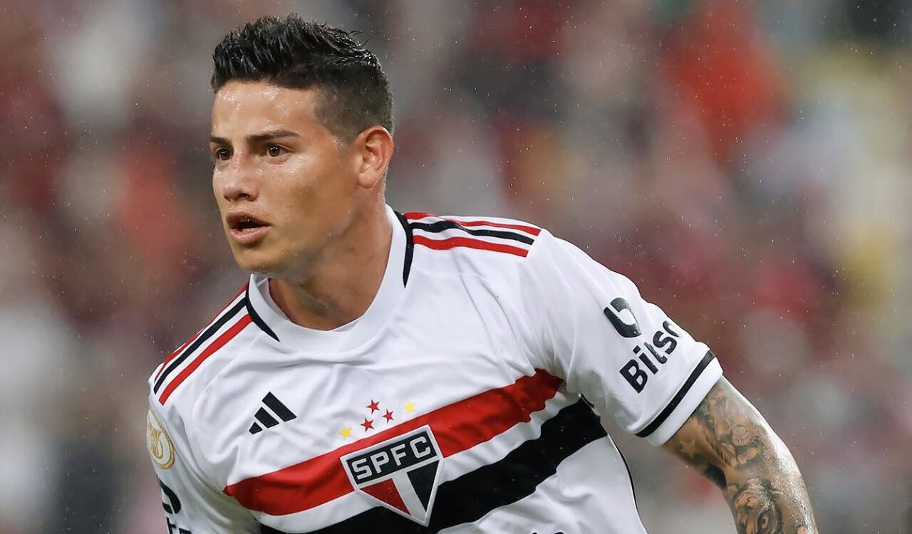 James Rodríguez se estrenó en Brasil el 13 de agosto del 2023