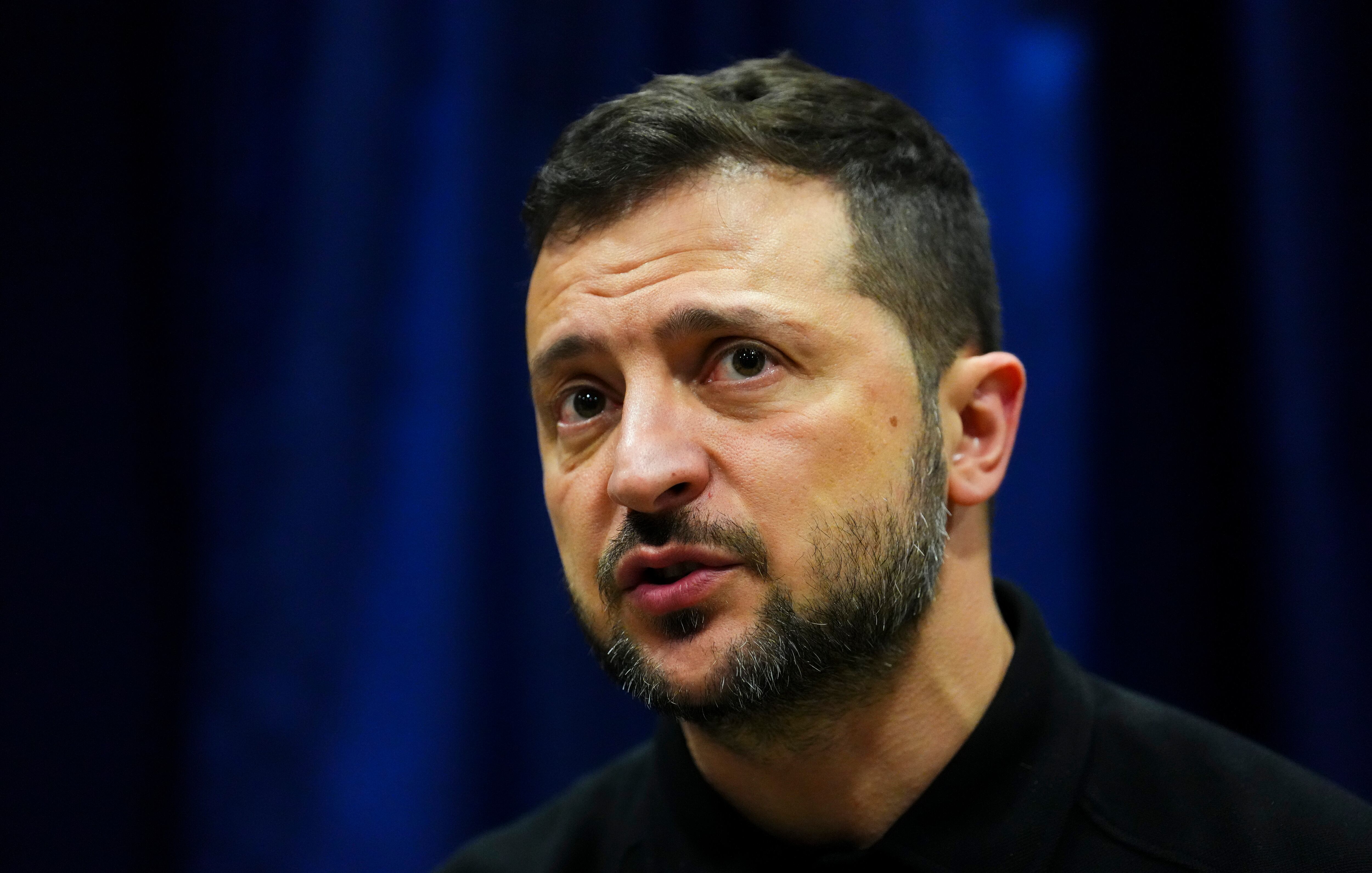 Volodimir Zelenski en la ONU