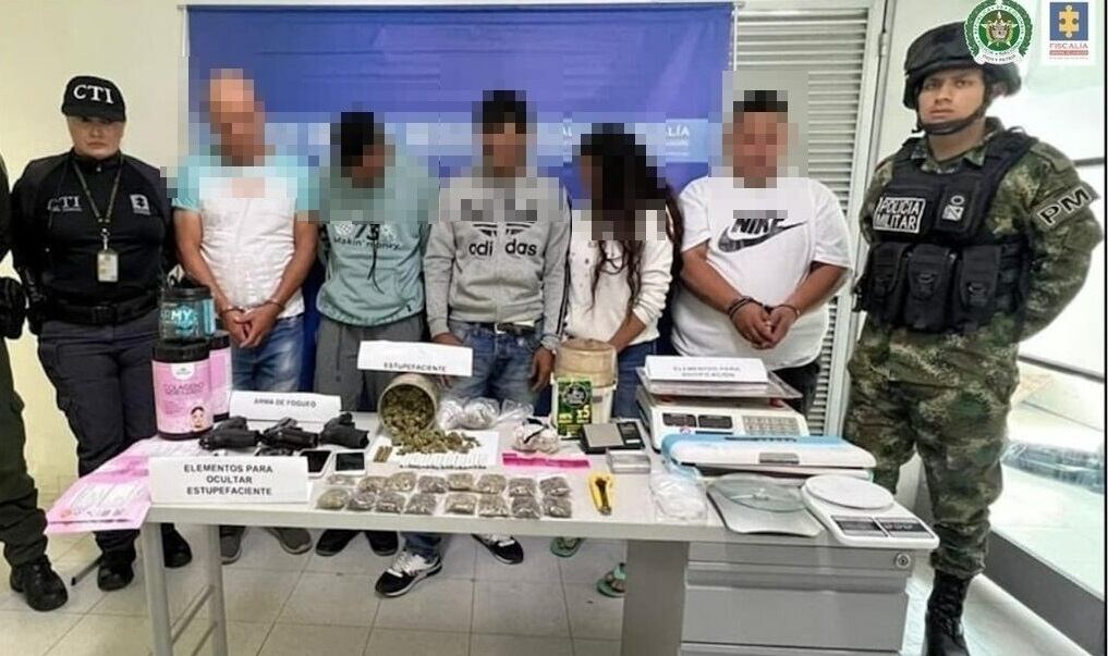 La banda tenía su centro de operaciones en el barrio Nápoles de Cali.