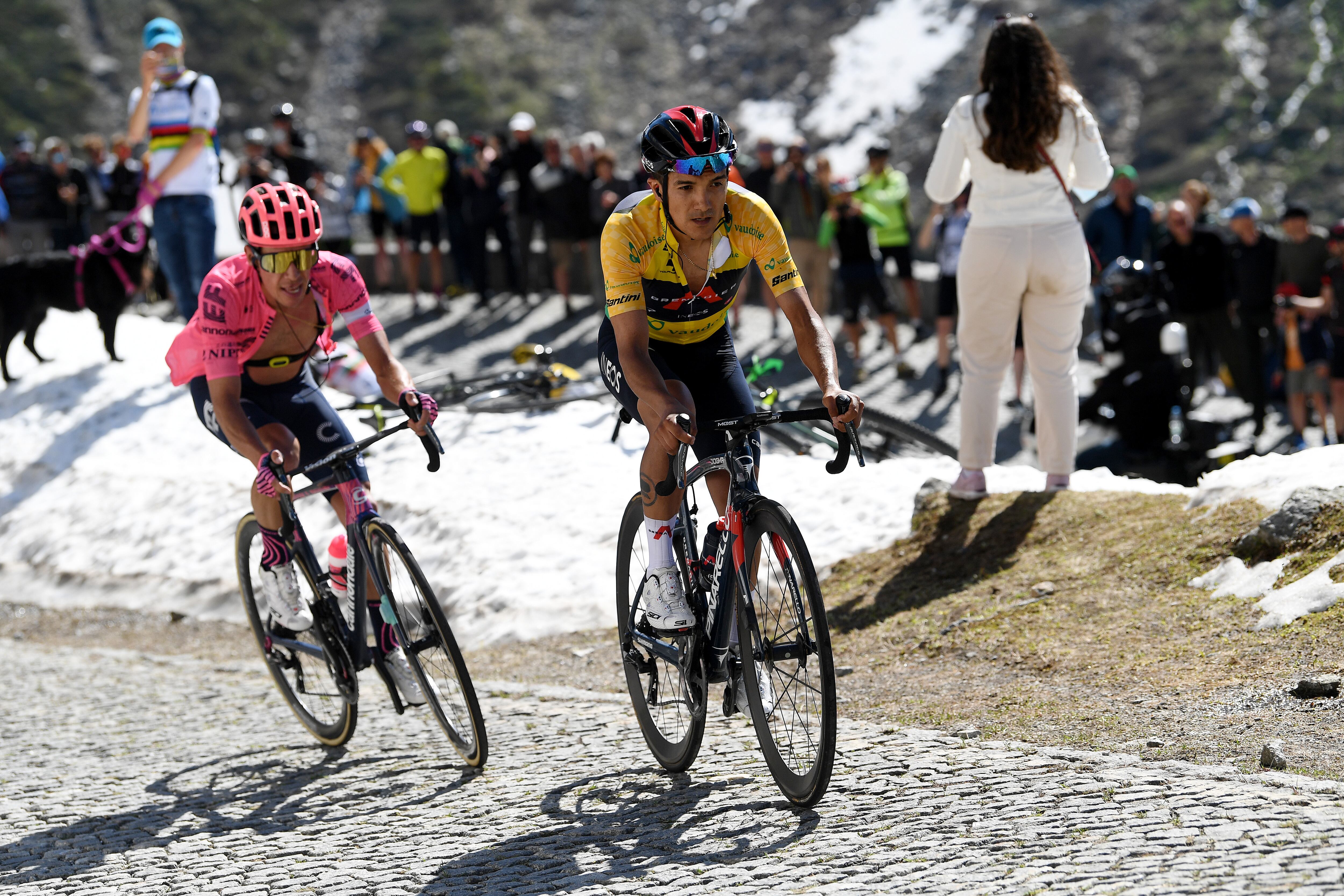 Rigo Urán y Richard Carapaz serán compañeros desde 2023 en el EF Education First.