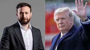 Agustín Laje y Donald Trump