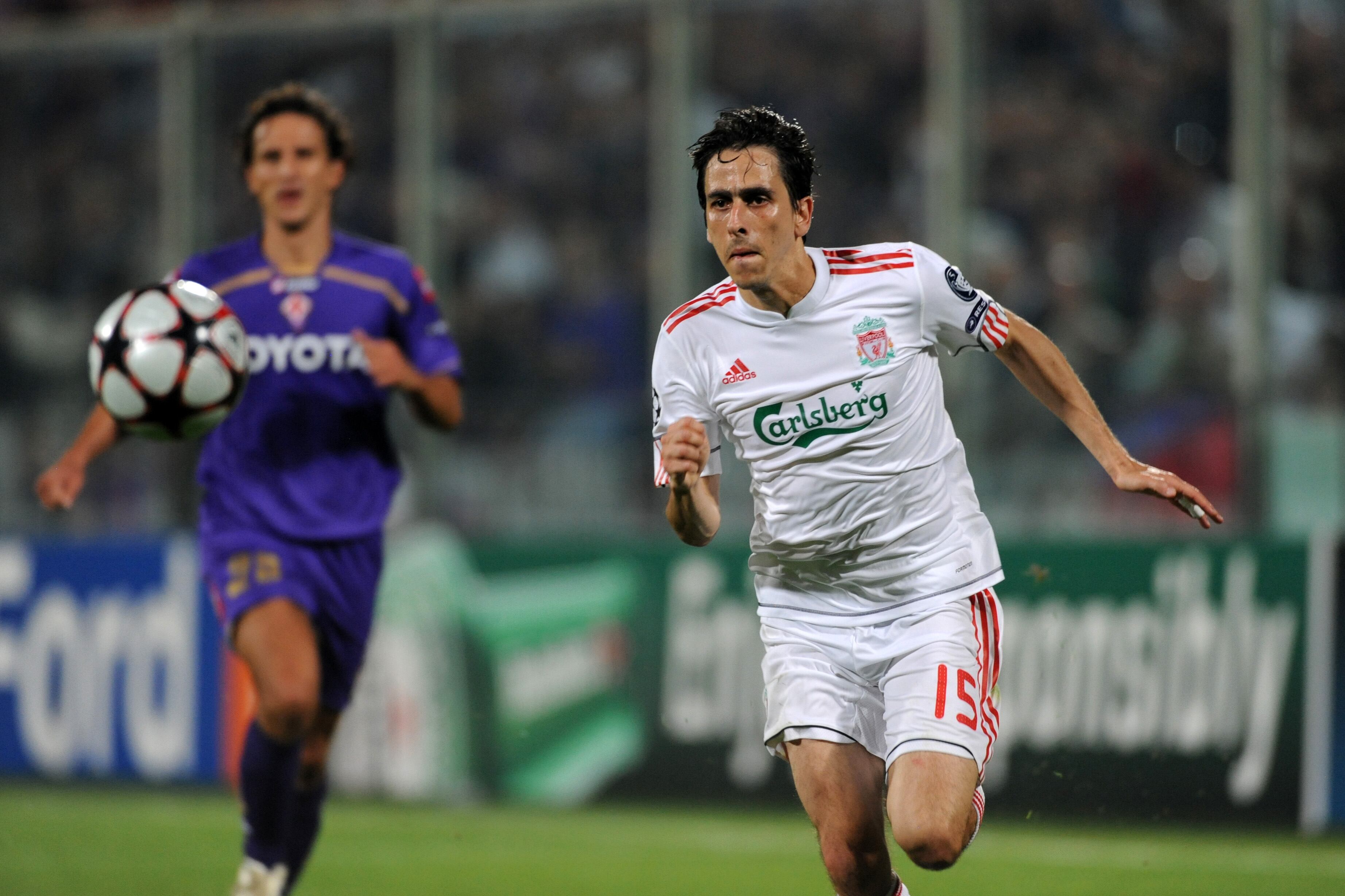 Yossi Benayoun en su etapa en Liverpool.