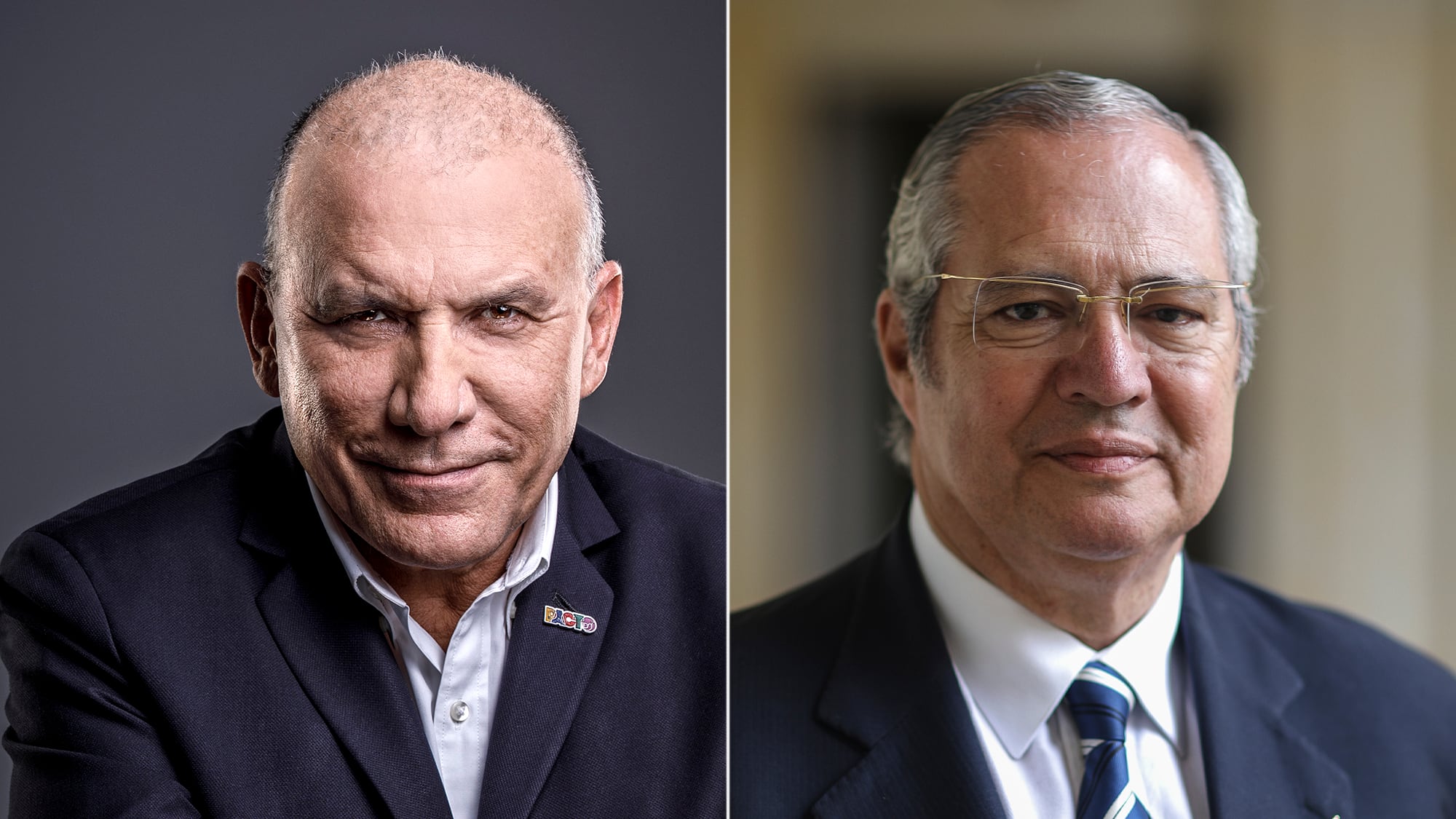 Roy Barreras e Iván Name