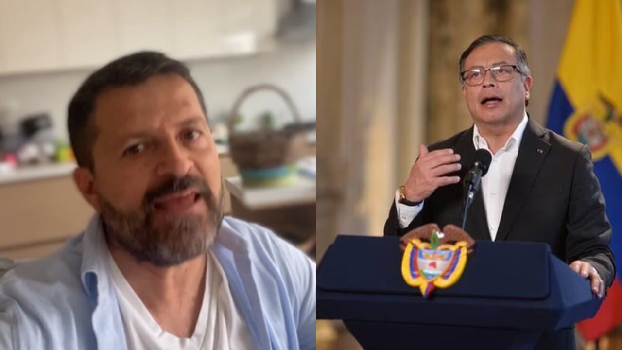 El actor Julio César Herrera criticó fuertemente al presidente Gustavo Petro a través de sus redes sociales.