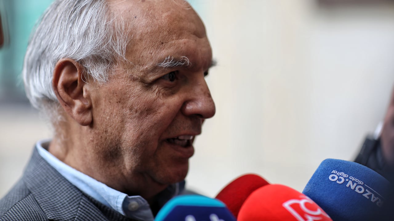 Exministro Ricardo Bonilla declara en calidad de testigo dentro del proceso en el que fueron citados todos los congresistas de la comisión parlamentaria de crédito público. 22 de abril de 2025.