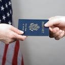 Así es el pasaporte de los Estados Unidos. Getty Images.