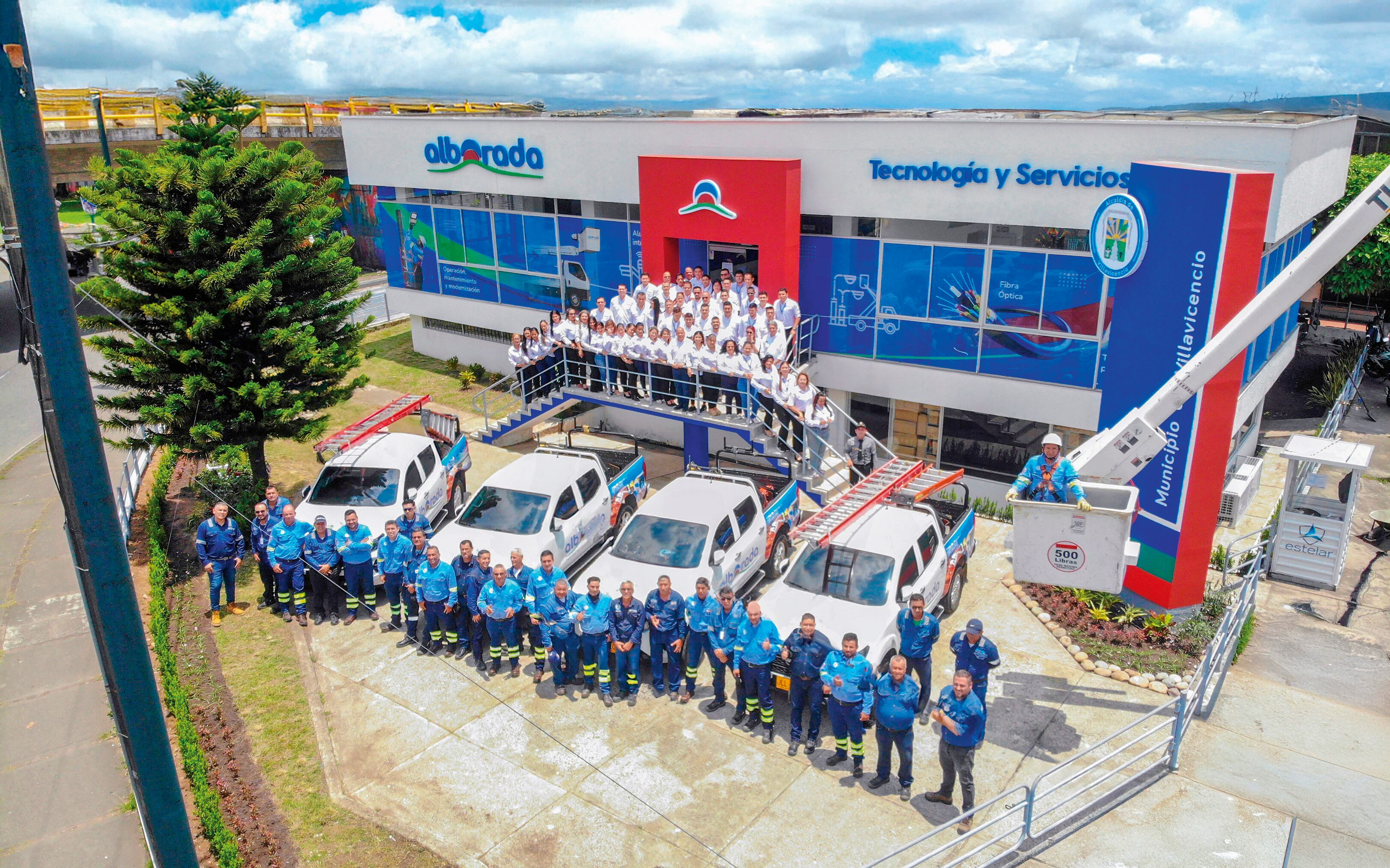 Sede y funcionarios de ALBORADA EICE.