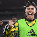 Alexei Rojas, arquero del Arsenal y la Selección Colombia sub-20.