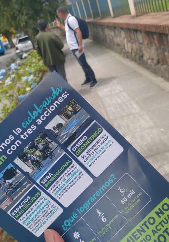 Aplazan el inicio de las obras de mejoramiento de la ciclobanda de el barrio Milán de Manizales