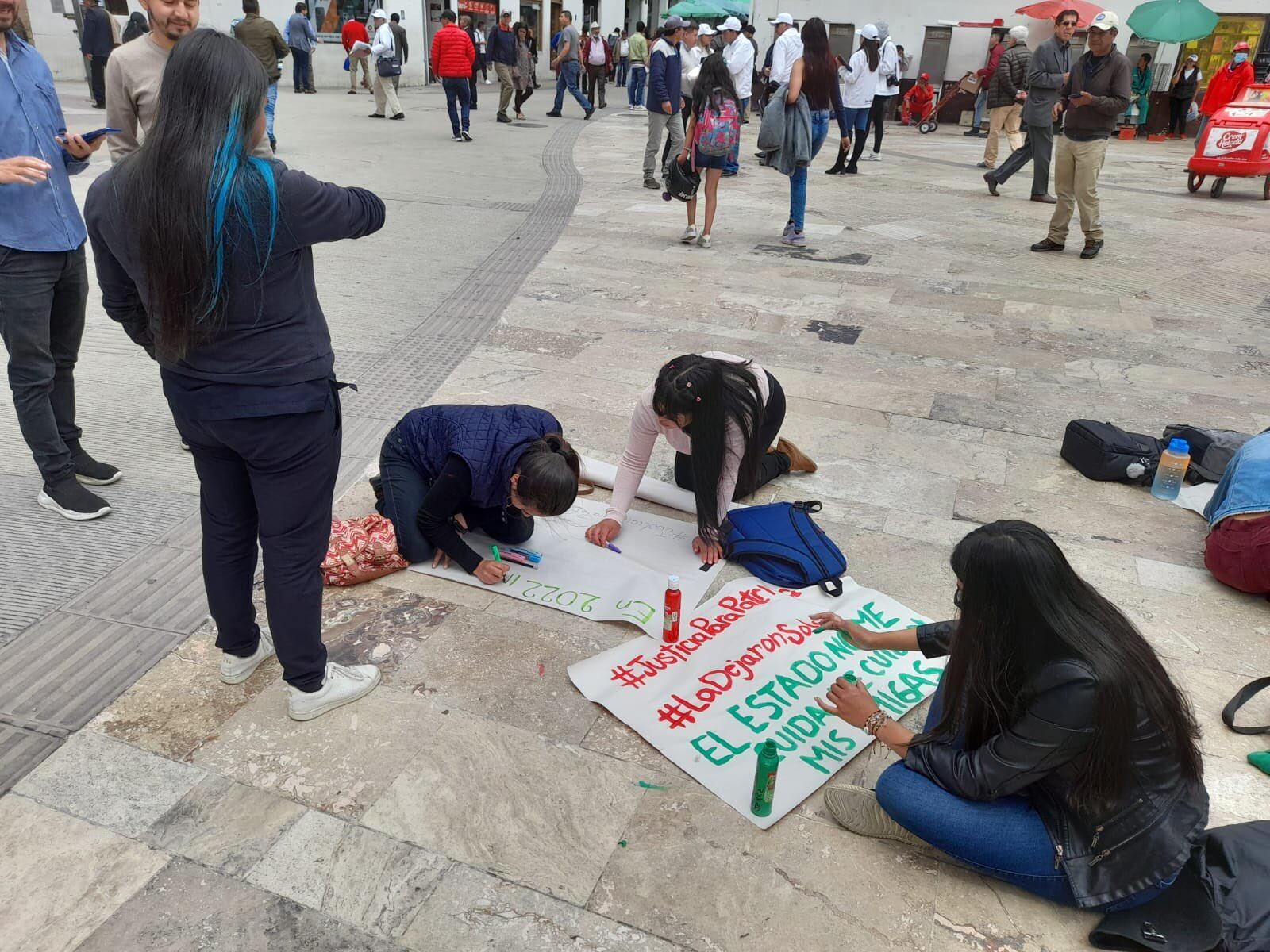 Organizaciones actividades piden justicia.
