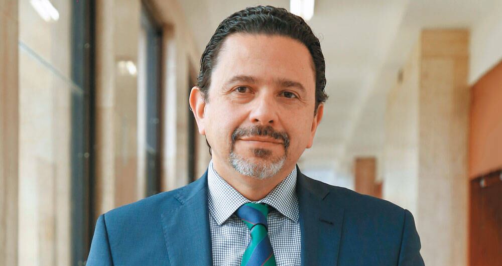 El exalto comisionado para la paz y director del Observatorio de Derecho Público de la Universidad Javeriana, Miguel Ceballos.
