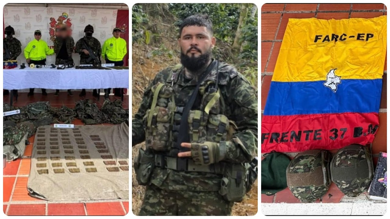 Capturado alias Brayan Veneco, uno de los delincuentes más buscados de Antioquia y miembro de las disidencias de las Farc.