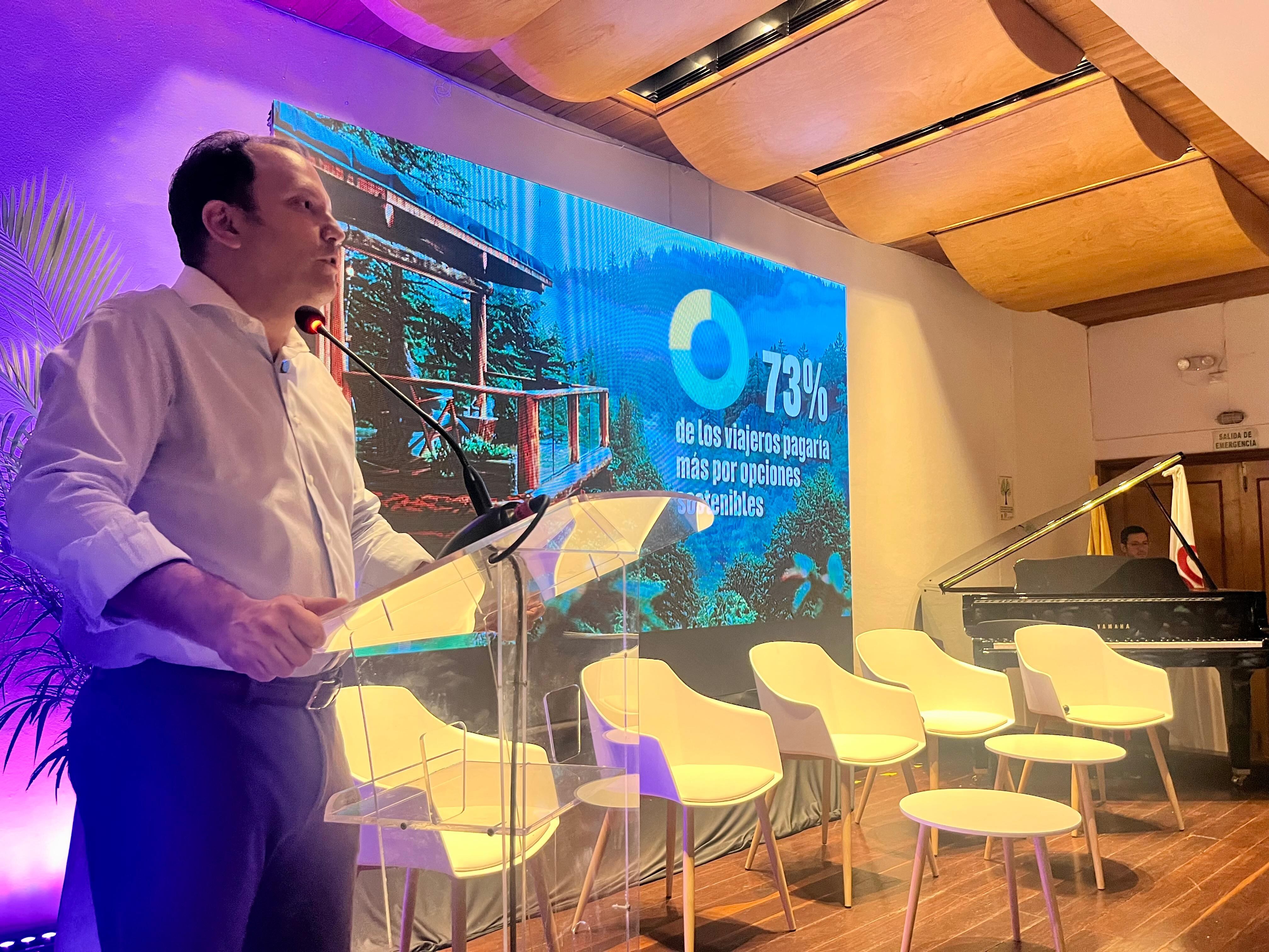 Andrés Santamaría, director del IDT, en la COP16