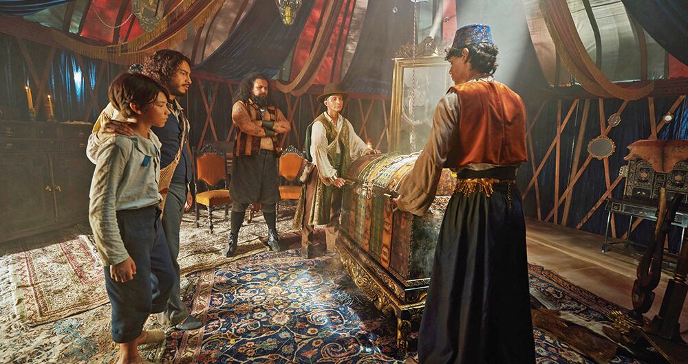 El trabajo del arte es uno de los puntos más fuertes de la producción, que se estrena el 11 de diciembre en Netflix.