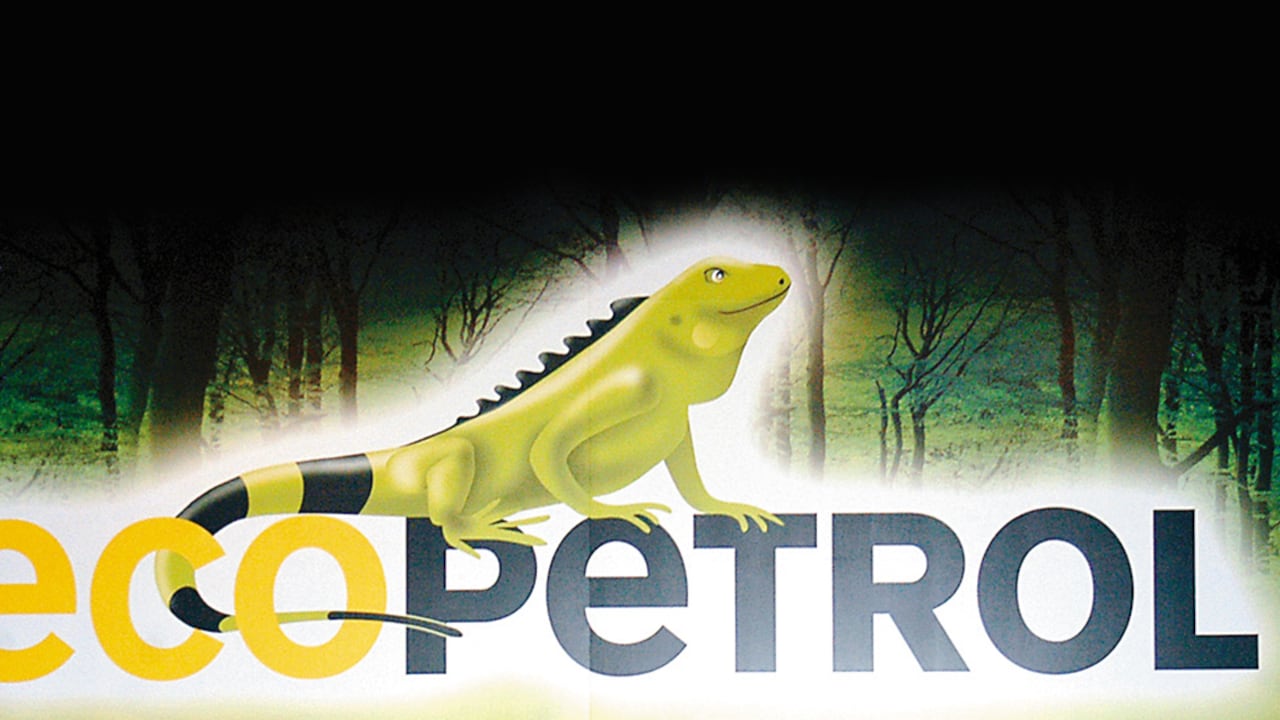 El logo se transformó. De un tunjo precolombino se pasó a una iguana que habita en los campos petroleros.
