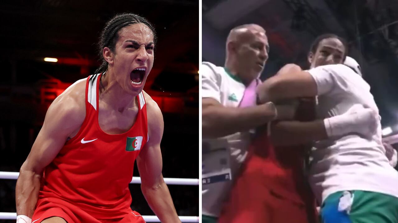 Imane Khelif aplastó a su rival en la fase de cuartos de final