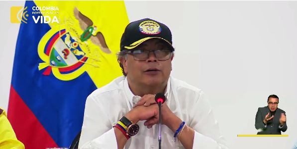 Presidente Gustavo Petro en Tumaco, Nariño.