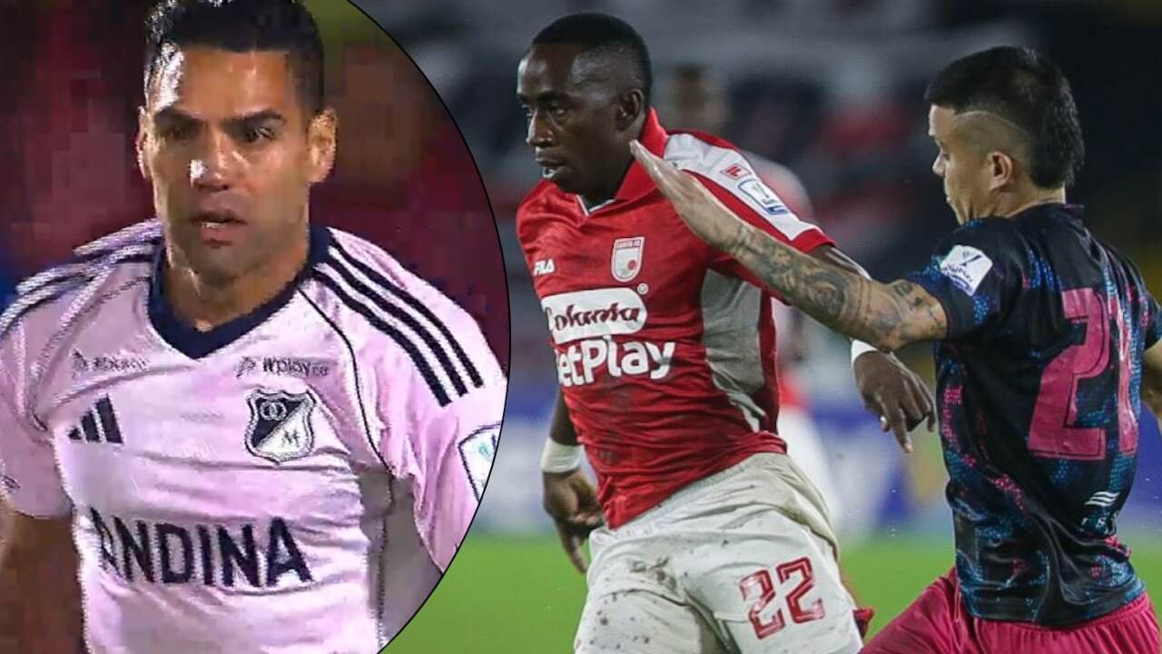 Falcao García y Santa Fe vs. Pereira.