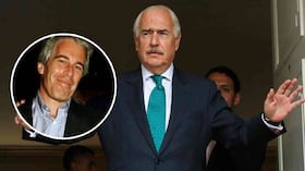 El expresidente Andrés Pastrana y Jeffrey Epstein