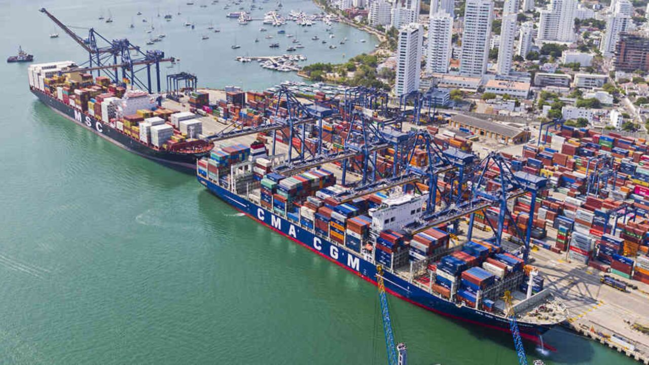3,6 millones de TEU moviliza hoy el Puerto de Cartagena.
