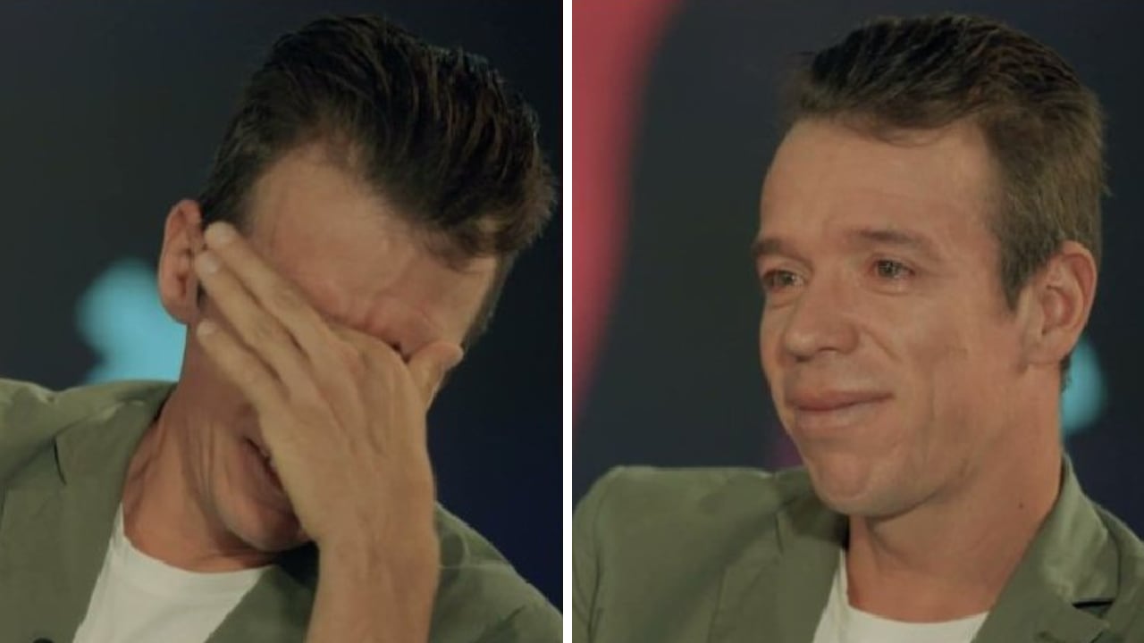 Rigoberto Urán, en lágrimas al recordar a su padre.