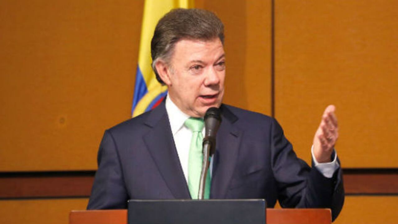 El presidente Juan Manuel Santos calificó a los empresarios privados como un actor fundamental en la construcción del post-conflicto. El mensaje lo dirigió en el Club El Nogal de Bogotá.