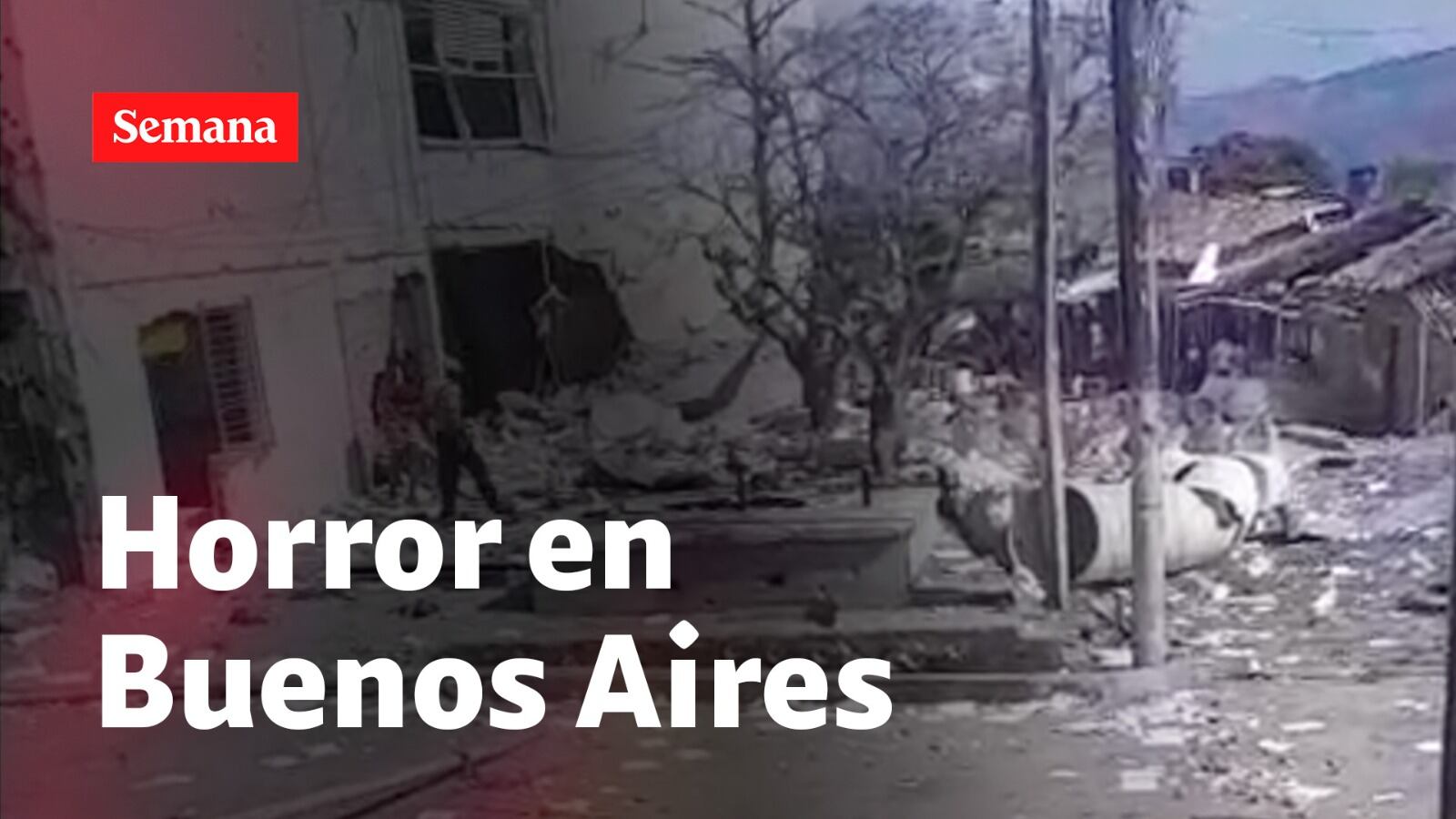 Aterradoras imágenes: disidencias de las Farc destruyeron estación de Policía de Buenos Aires, Cauca