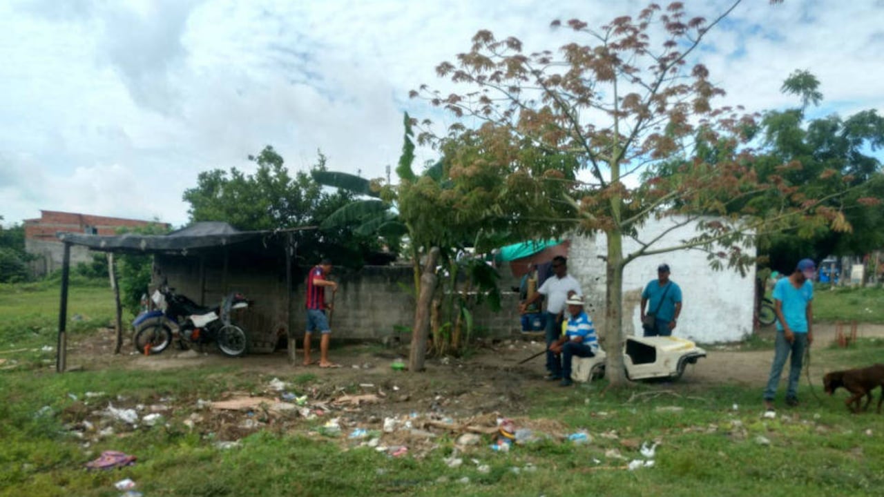 Vivienda de ocupantes del predio VIña del Rey.