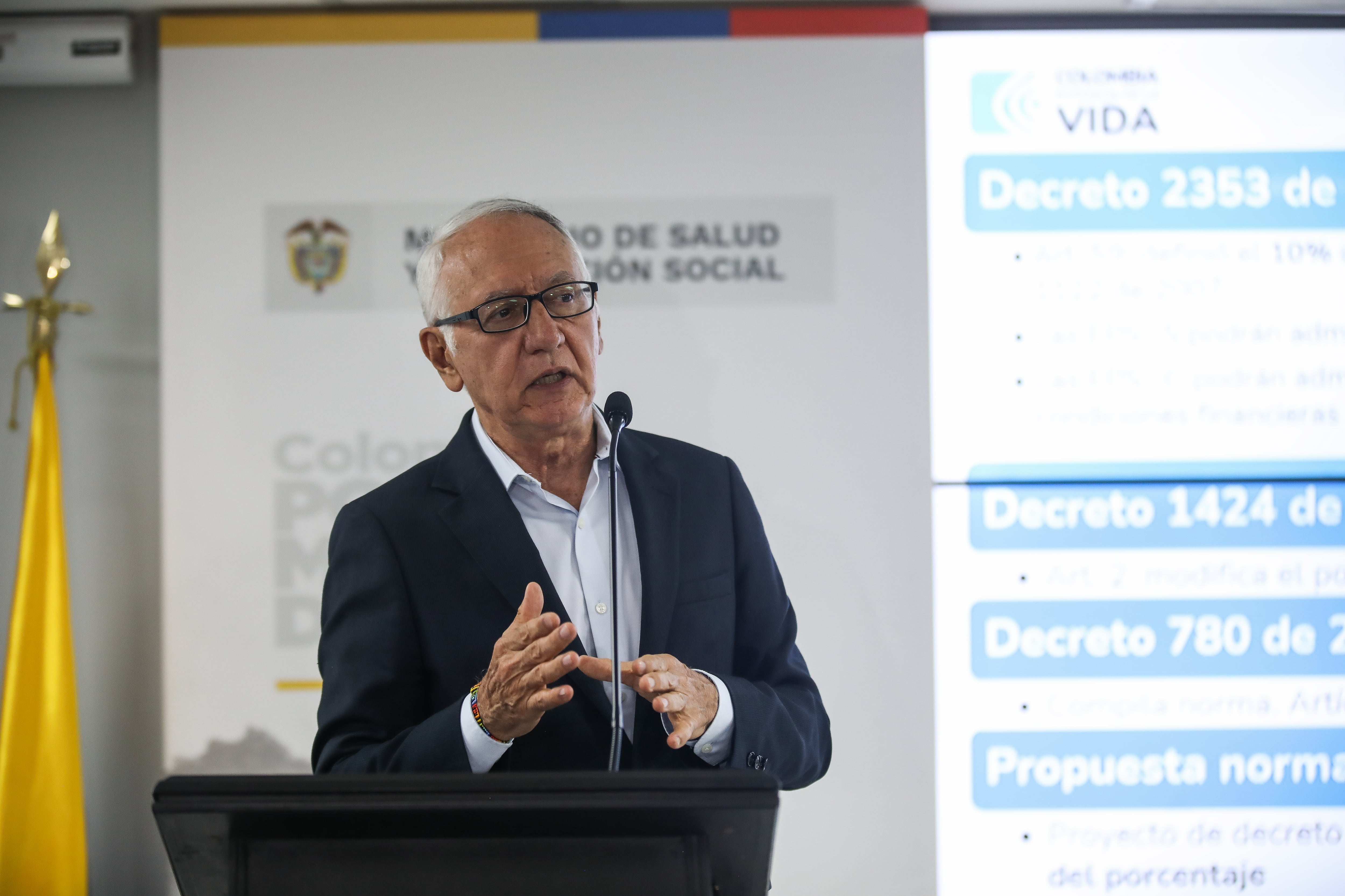 Rueda de Prensa Ministerio de Salud